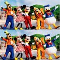 thumbnail image 2 of Disfraz de ratón de cosplay, Mickey, Minnie, Stitch, Simba, Buzz Lightyear, Olaf, Anna, Elsa, mascota publicitaria, disfraz de fiesta, espectáculo de anime, 2 of 5