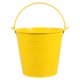 thumbnail image 1 of Mini cubos de metal con asa, cubo pequeño, hojalata, recipientes para refrigerios de dulces para baby shower, recuerdos de fiesta, decoración navideña, amarillo, 1 of 6