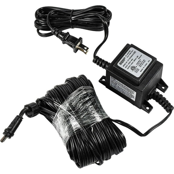 HQRP 50 Ft Power Cord Compatible with Mosquito Magnet Patriot Traps with Round Plug, ETL Listed