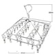 thumbnail image 4 of Estante de secado redondo cuadrado con forma de ciruela, calcetín, ropa interior, tendedero para exteriores, secador, colgador de ropa, Clips de toalla multifuncionales Monstrate JJ19167-18, 4 of 4