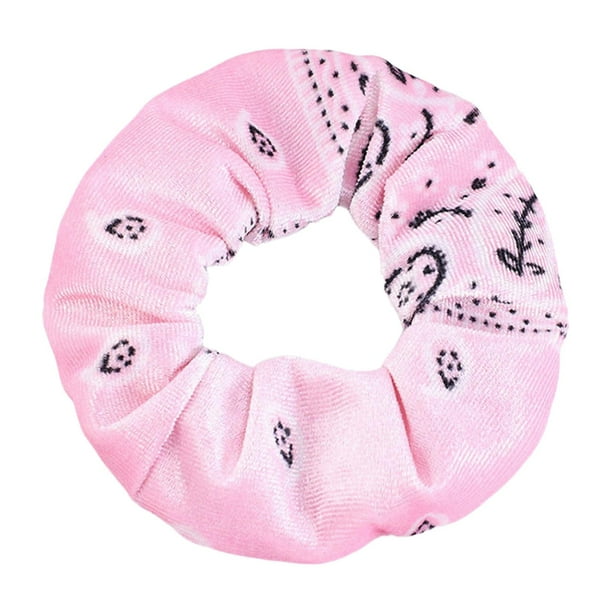 5x Scrunchies de pelo de para mujer elástico soporte de cola de Rosado Colcomx Hair Scrunchies Hairband Mujeres