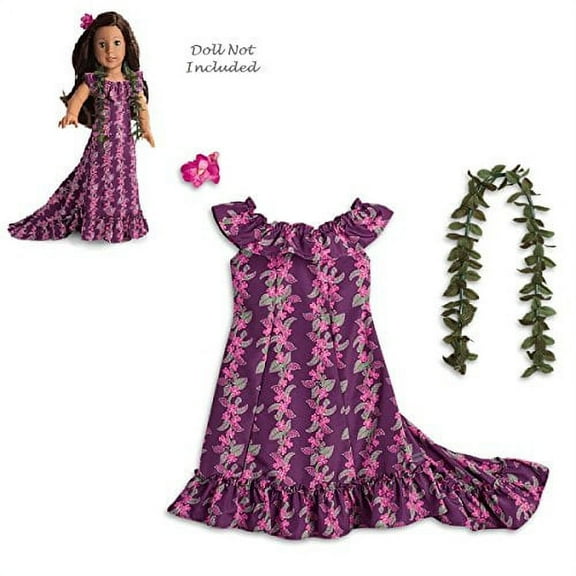 American Girl Doll Outfit Nanea's Holoku Dress for 18" Dolls (Doll Not Included)