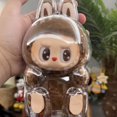 thumbnail image 2 of Labubu 1 Macaron 2 Seat Party The Monsters Protective Cover Transparent Dust Cover Pendant Bagaccessories Vinyl Doll Storage Box, 2 of 5