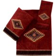 thumbnail image 4 of Avanti Linens Mojave Fingertip Towel, Brick, 4 of 5