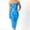 Blue, variant on Leather Skirt,Maxi Dress Pu Leather Career Off The Shoulder Midi Pencil Dress Fashion Elegant Bodycon Backless Split Sexy Club Dress Corset Dress,Cocktail Dress formal Dress Black Dress XL