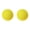 Yellow, variant on 2Pcs 60mm Elastic Solid Color EVA Golf Practice Balls for Outdoor Sports