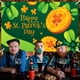 thumbnail image 4 of Banderas Del Día de San Patricio con Doble Impresión, Tréboles, Sombrero, Monedas, Letrero Verde de La Suerte para El Jardín, Póster de Trébol, Foto, Decoraciones Navideñas Irlandesas, 4 of 6