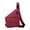 Wine, variant on Boovnll Sling Bag for Men Women, Large Capacity Portable Chest Bag Shoulder Bag Messenger Bag Shoulder Bag Travel Chest Bag Casual Backpack for Traveling Hiking, Crossbody Bag, Sling Bag
