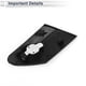 thumbnail image 4 of Cubierta de llave de manija de puerta del coche Unique Bargains, lado izquierdo, tapa de protector de cerradura para BMW Serie 7 G11 G12 2017-2022 No. 51217474681 ABS Negro 1 Pc, 4 of 6