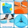 thumbnail image 3 of 3 Pairs Arm Floaties for Kids Inflatable Swim Arm Bands Pool Floaties Floatation Sleeves for Kids and Teens, 3 of 8