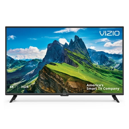 VIZIO 55” Class 4K Ultra HD (2160P) HDR Smart LED TV (Best Height To Mount 55 Tv On Wall)