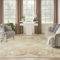 thumbnail image 4 of Nourison Astra Machine Washable 9' x 12' Ivory Gold Vintage Indoor Rug, 4 of 11