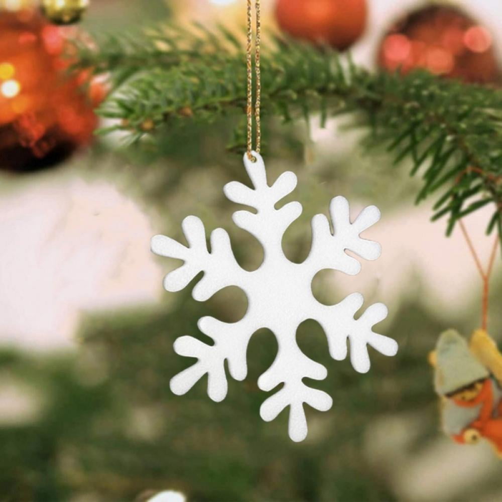 DIY Shrink Plastic Snowflake Ornaments - Happily Ever After, Etc.