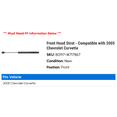 thumbnail image 2 of Front Hood Strut - Compatible with 2005 Chevy Corvette, 2 of 2