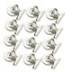 thumbnail image 1 of Magnetklämma för kylskåpsmagnetskiva - paket med 12 kraftfull metall, 1 of 5
