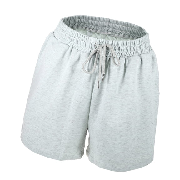 Vocoste Women's Flowy Running Shorts Casual High Waisted Workout Shorts Grey Size M