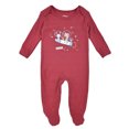 thumbnail image 1 of Mameluco de Manga Larga en Algodón Hipoalergénico con Estampado Baby Creysi  Rojo 6 Meses, 1 of 3