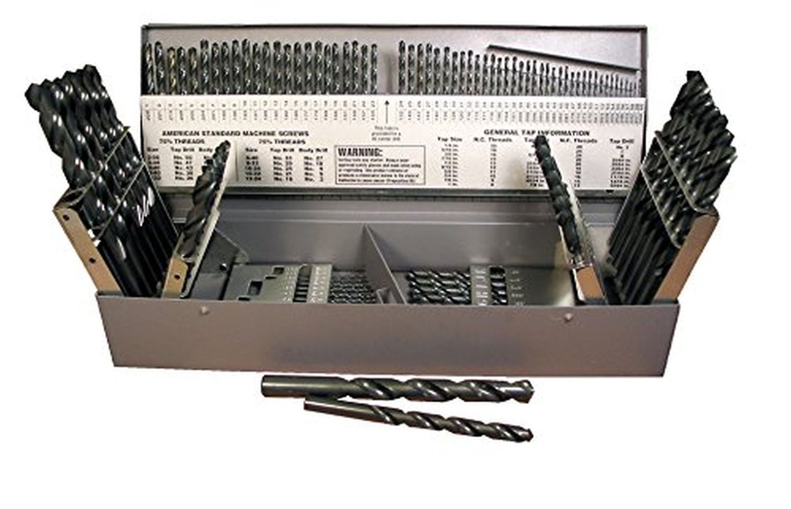 Viking Drill and Tool 43440 Type 240 Black Finish Jobber Drill 118