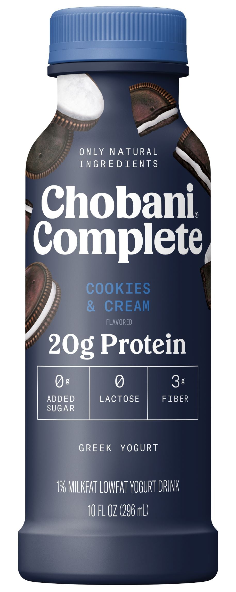 Chobani Complete Greek Yogurt Shake Cookies & Cream 10 fl oz