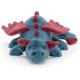 thumbnail image 5 of Jellycat Snow Dragon Soft Toy, Huge 66 cm - Mythical Plush Toy - Classic Children's Gift, 5 of 5
