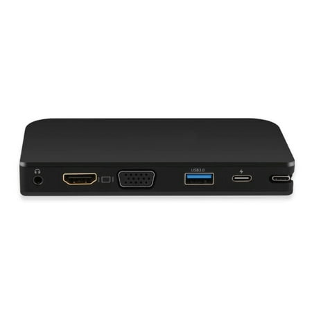 USB 3.0 Universal Dual Display Docking Station Support HDMI/VGA Ethernet And Audio Jack For