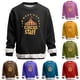 thumbnail image 1 of RKSTN Crew Neck Sweatshirts for Men Carnival Graphic Print Oversized Versatile Fleece Sweatshirt Mens Casual Round Neck Relaxed Fits Comfy Pullover Carnival Party Sweatshirt Top Fall Winter Clothes, 1 of 7