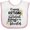 White and Pink, variant on Inktastic Happy Birthday To The Sweetest Sister In The World Girls Baby Bib