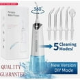 thumbnail image 1 of WATERPIK Hydropulseur Sans Fil Nettoyeur de Dents Portable Fil Dentaire 8 Embouts Jet, 1 of 5