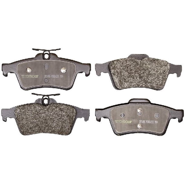 Go Parts 2012 2018 Ford Focus Rear Disc Brake Pad Set For Ford Focus Base Electric S Se Sel St Titanium Walmart Com Walmart Com