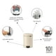 thumbnail image 2 of Bote de basura Brabantia New Icon Step de 5 litros, color beige suave con balde, 2 of 9