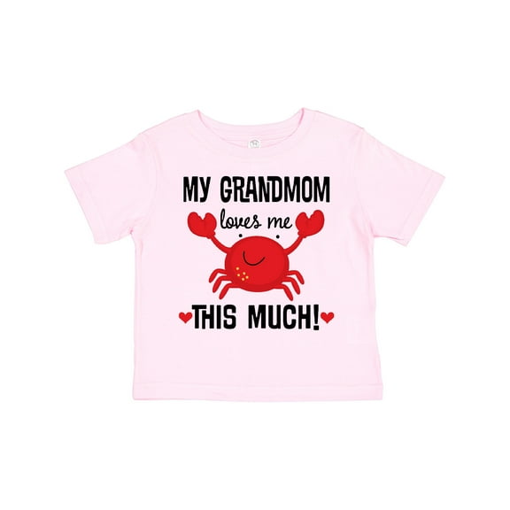 Inktastic Grandmom Loves Me Grandchild Boys or Girls Toddler T-Shirt