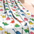 thumbnail image 3 of Colorful Dinosaur Assortment Pattern Blanket,Comfortable Soft Lamb Wool Throw Blanket,All Season,Warm Lightweight Blankets for Sofa Bed Couch Living Room Chair,60"x80", 3 of 4