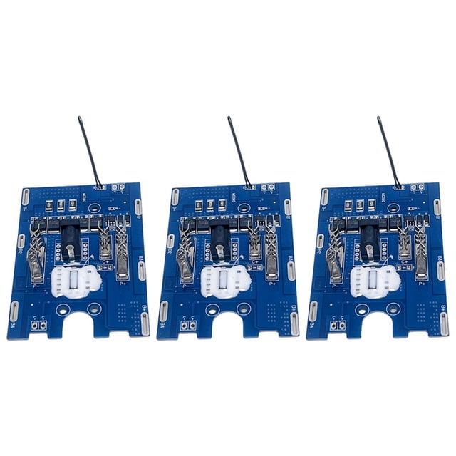 3X Placa de Protección de Carga de Batería 5S 21V 25A Módulo de Placa de Circuito de Protección de Batería de Litio para Herramienta Eléctrica para