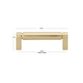 thumbnail image 4 of GlideRite 3-3/4 in. 96mm Center to Center Smooth Bar Pull, Champagne Gold, 4 of 4