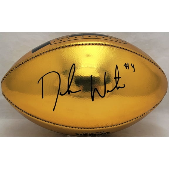 Deshaun Watson Autographed Football Clemson Tigers Beckett BAS #I41470