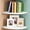 A, variant on Corner Wall Shelf Twenty Cm White Floating Shelf No Drill Adhesive Wall Mount Storage Organizer For Kitchen Bathroom Living Room And Bedroom Space Saving, Includes One Corner Shelf