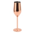 thumbnail image 3 of Champagne Glasses, Copper Plating Champagne Flutes Dishwasher Safe  for Party, 3 of 8