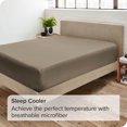 thumbnail image 2 of Bare Home Deep Pocket Fitted Sheet - Ultra-Soft Wrinkle Resistant Microfiber, 2 of 7