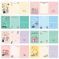 thumbnail image 5 of Monolike Olly Molly Birthday Letter Paper and Envelopes Set - 8Type, 32 Letter Paper + 16 Envelopes, 5 of 7