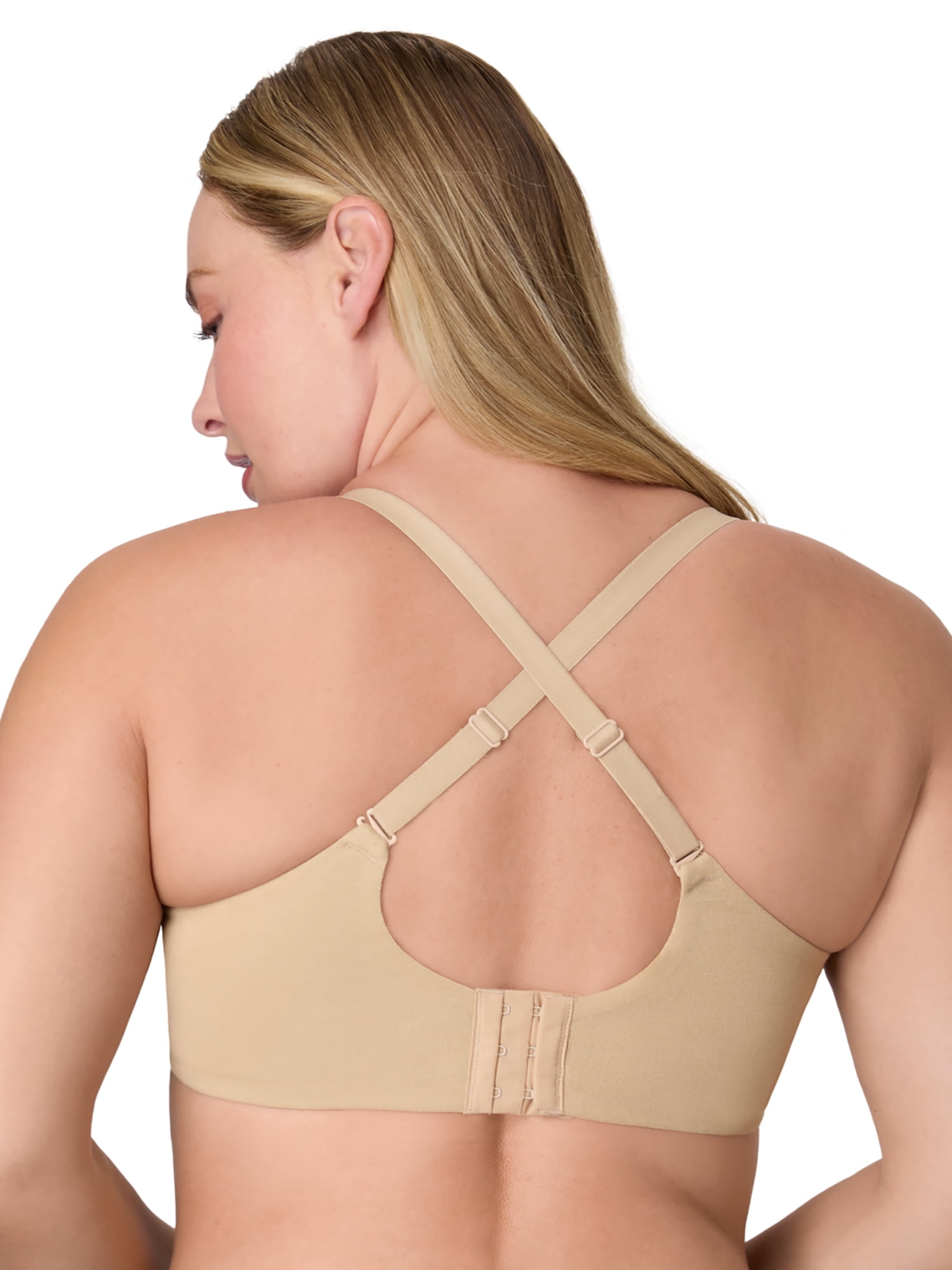 Bali Women's Cotton Modal Wireless Bra with Foam Cups