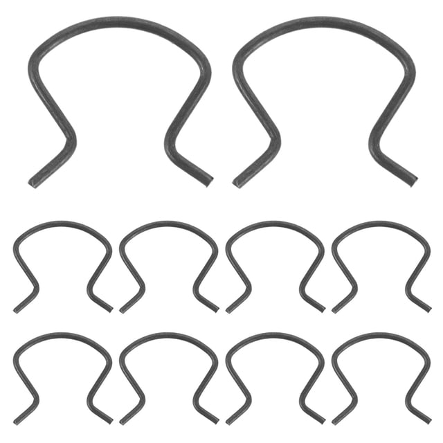 Shisuyan 15pcs Universal Car Window Crank Handle Retainer Clips Metal Retaining Clips For Window Handle Replacement And Repair Part