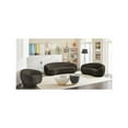 thumbnail image 4 of Meridian Furniture Hyde Brown Boucle Fabric Sofa, 4 of 13