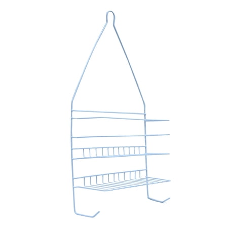 TreasureGurus Hanging Bathroom Storage Organizer Home Essential Bath Rack, Blue