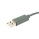 thumbnail image 2 of Mando con Cable USB Repuesto Xbox360 Gris Adaptador de Conexión, 2 of 9