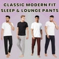 thumbnail image 3 of 3-Pack Men's Classic Lounge Pants (Sizes, S-3XL), 3 of 5