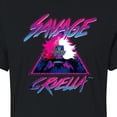 thumbnail image 3 of Disney Villains - Cruella Savage - Juniors Cropped Cotton Blend T-Shirt, 3 of 5