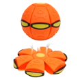 thumbnail image 1 of Non-LED Orange Bear Design Upgraded Stomp & Bounce Flying Disc Ball for Kids - Durable Plastic Outdoor Play Toy, Promotes Coordination & Active Fun, Suitable for All Ages, Compact 22.5cm Folded Size,, 1 of 7
