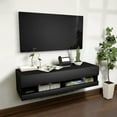 thumbnail image 7 of LUCKUP Cable Management Television Stand, Partical Wood Black, 39.40 x 11.80 x 10.20", 29.76 lbs, 7 of 7