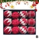 thumbnail image 3 of Juego de 12 bolas navideñas de 8 cm para decoración de árboles de Navidad, para colgar en interiores y exteriores, fiestas navideñas, 3 of 5