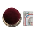 thumbnail image 2 of Vintage Pin Cushion Elastic Metal Base Retro Needle Cushion Sewing Quilting Kit, 2 of 7